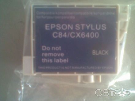 Картридж Epson Stylus C84\CX6400 Black состояние новый отправка почтой попредопл. . фото 1