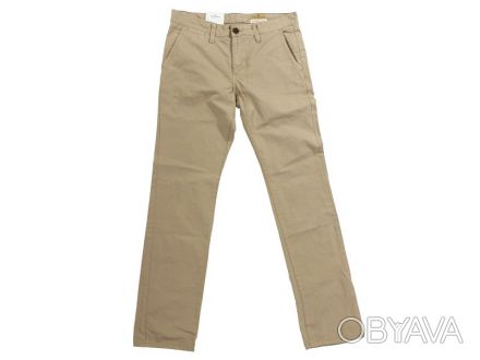 Продам брюки TOM TAILOR бежевого цвета. Размер W:33/L:32. 100% cotton. Узкий кро. . фото 1