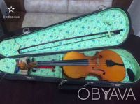 скрипка 4/4 московский комбинат  с футляром в отличном состоянии. . фото 2