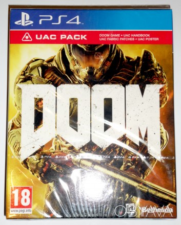 Продам специздание для PlayStation 4 - Doom UAC Pack 

Весь ассортимент здесь . . фото 1