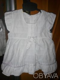 Продам нарядное платье Little Angel на девочку 1-3 месяца+ косыночка в подарок. . . фото 3