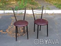 Продам бу стулья для заведений общественного питания. Каркас стула железный, окр. . фото 2