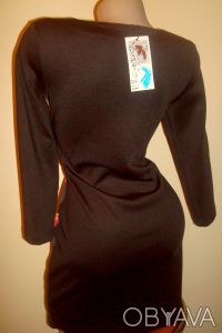 Платье черное с принтом
 
Бренд: Elegans
Страна производитель: UA
Состав: 80. . фото 10