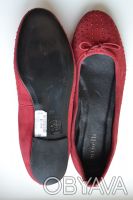 балетки Minelli, сделаны в Италии
удобные, мягкая замша+кожа
обувь стоковая, и. . фото 6