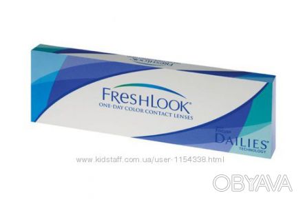 FreshLook ONE-DAY – цветныеконтактные линзы.
Особенности FreshLook ONE-DAY:
Еж. . фото 1