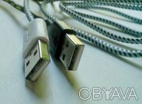 Плетеный USB кабель для iPhone/iPod/iPad кабель (1м) станет вашим верным другом . . фото 8