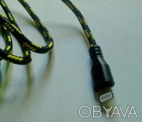 Плетеный USB кабель для iPhone/iPod/iPad кабель (1м) станет вашим верным другом . . фото 7