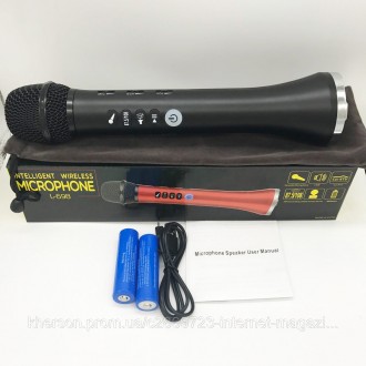 Модель Караоке микрофон MicMagic L-598 имеет micro-USB и AUX разъемы, которые по. . фото 7