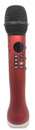 Модель Караоке микрофон MicMagic L-598 имеет micro-USB и AUX разъемы, которые по. . фото 2