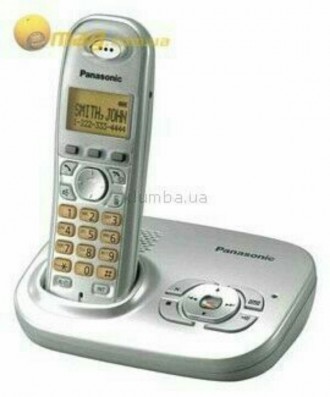 Продаю цифровой беспроводной телефон с автоответчиком Panasonic KX-TG7321, б/у, . . фото 3