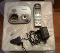 Продаю цифровой беспроводной телефон с автоответчиком Panasonic KX-TG7321, б/у, . . фото 2
