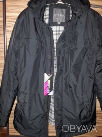Продам куртку city classic весна-осень с подстежкой, качественный заводской поши. . фото 1