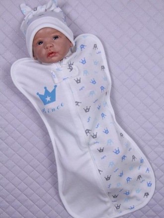 Набор для новорожденных "Принц" - 4 предмета
В комплекте:
- европеленка
- комбин. . фото 5