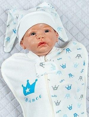 Набор для новорожденных "Принц" - 7 предметов
В комплекте:
- человечек с шапочко. . фото 6
