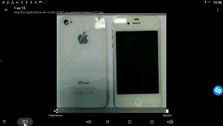 Продам на запчасти или под восстановление смартфон Apple iPhone 4S (модель A1387. . фото 3