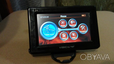 Visicom N-432

4.3 дюймовый TFT сенсорный экран 
GPS чипст Centrality Atlas I. . фото 1