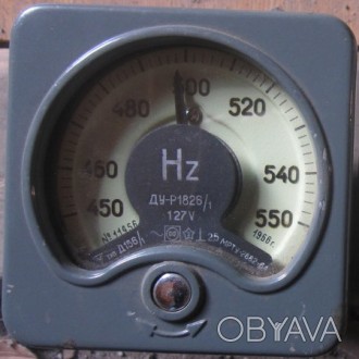 Д156/1 частотомер предназначен для измерения частоты в судовых сетях переменного. . фото 1