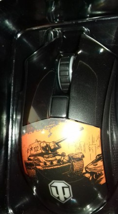 Продам игровую проводную мышь Cougar Revenger S с принтом 'World of Tanks'. Нова. . фото 4