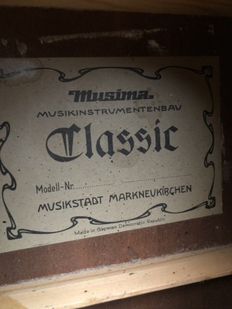 Производитель: Музима, ГДР
· Тип Инструмента: Классическая Гитара
· Количество С. . фото 8