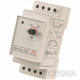 Devire 330 - представляет собой электронный терморегулятор для установки в щиток. . фото 1