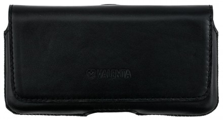 Кожаный чехол Valenta 918SG5 черного цвета для телефона Apple iPhone X (скрытые . . фото 2