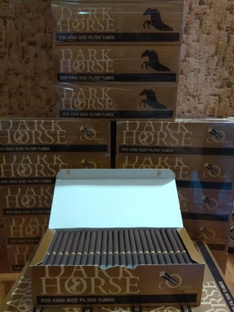 Сигаретные гильзы "DARK HORSE", "SILVER STAR" для набивки табаком.
Коричневые и. . фото 5