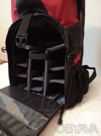 Продам новый большой профессиональный рюкзак для фотоаппарата и объективов TAMRA. . фото 9