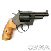 Вороненый револьвер с буковой рукоятью Safari РФ-431М предназначен для спортивно. . фото 3