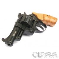 Вороненый револьвер с буковой рукоятью Safari РФ-431М предназначен для спортивно. . фото 5