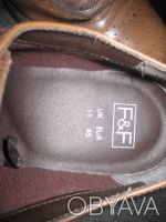 Брендовые туфли фирмы F F,одевались пару раз,кожанные,сделано в Индии,порывов не. . фото 7