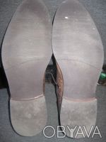 Брендовые туфли фирмы F F,одевались пару раз,кожанные,сделано в Индии,порывов не. . фото 4