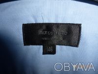 Продам: 1) рубашку подростковую, размер 146, насыщенного голубого цвета с длинны. . фото 4