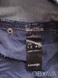 Gродам джинсы skinny, голубые, б/у, в отличном состоянии, без дырок и пятен, пос. . фото 6