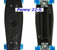 Скейт Penny 22-S skate board Cruiser Fish пенни 56 см светящиеся колеса
Размер:. . фото 4