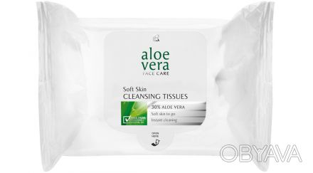 Aloe Vera  Уход за кожей лица
Очищающие салфетки для лица
Производство LR Heal. . фото 1