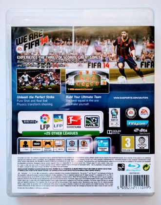 Продам диск для Sony PlayStation 3 отличном состоянии - FIFA 14  

Игра полнос. . фото 4