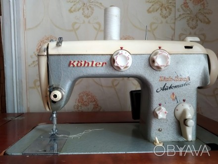 Швейная машинка "KOHLER" "Zick-zacA""Automatic" в хорошем состоянии.. . фото 1