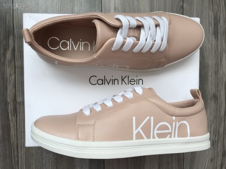 В наличии новые кеды Calvin Klein, оригинал. 
Состав: кожзам 

Стелька не вын. . фото 6