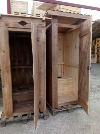Наше підприємство виготовляє туалети з дерева для дачі, будівництва, для відкрит. . фото 4