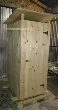 Наше підприємство виготовляє туалети з дерева для дачі, будівництва, для відкрит. . фото 2