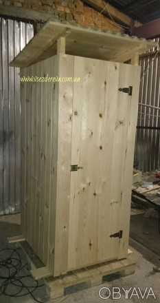 Наше підприємство виготовляє туалети з дерева для дачі, будівництва, для відкрит. . фото 1