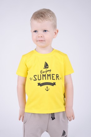 Детская футболка представляет собою изделие с короткими рукавами и уплотненной г. . фото 3
