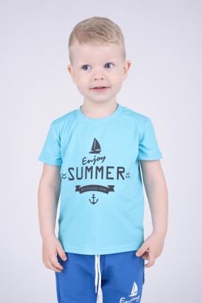 Детская футболка представляет собою изделие с короткими рукавами и уплотненной г. . фото 4