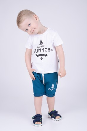 Детская футболка представляет собою изделие с короткими рукавами и уплотненной г. . фото 6