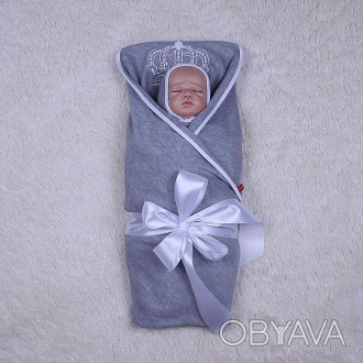 Летние конверты, одеяла для новорожденных.Трикотажные детские пледы это необходи. . фото 1