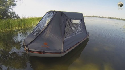 Тент-палатка для надувных гребных лодок К-280Т
без каркаса!
цвет: камуфляж
Бренд. . фото 8