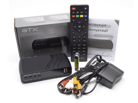 Geotex GTX-35 - новый DVB-T2 ресивер поддерживает подключение к сети интернет че. . фото 6