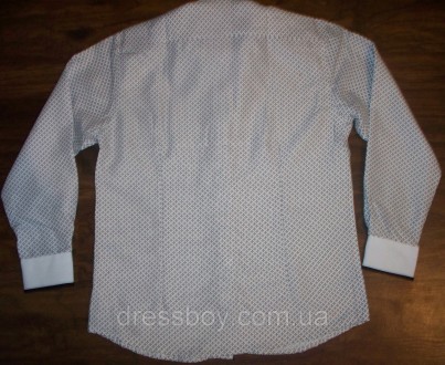 Рубашки нарядная полуприталенная для мальчиков длинный рукав. Оригинальная отдел. . фото 5