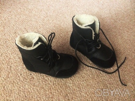 Продам новые утепленные сапожки- ботинки,унисекс,хорошее качество,с элементами з. . фото 1