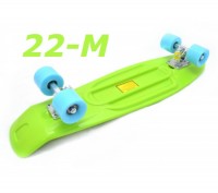 Скейт penny skate board 22-М cruiser fish пенни лонгборд 56см
- Размер: 22" * 6. . фото 9